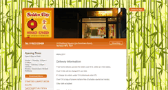 Desktop Screenshot of goldencitychinese.net